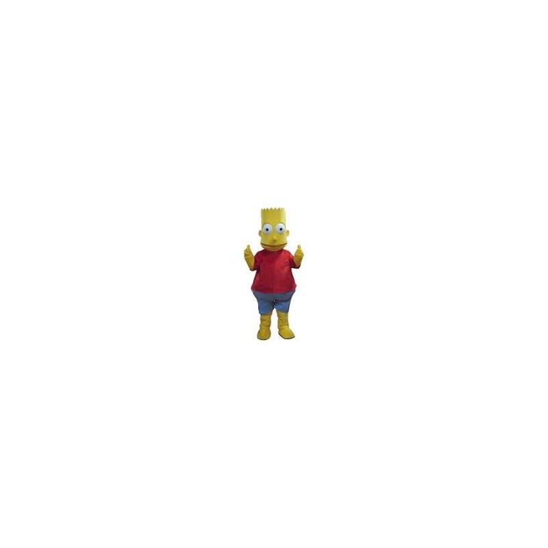 DEGUISEMENT BART MASCOTTE TAILLE UNIQUE DEGUISEMENT BART MASCOTTE TAILLE UNIQUE