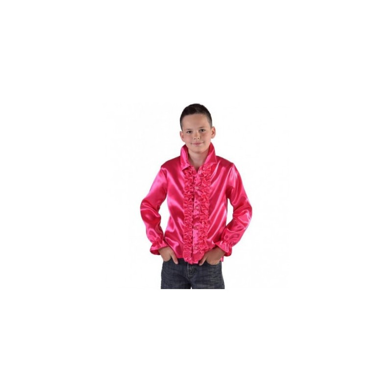 DEGUISEMENT CHEMISE RUCHE FUSCHIA TAILLE 164 DEGUISEMENT CHEMISE RUCHE FUSCHIA TAILLE 164