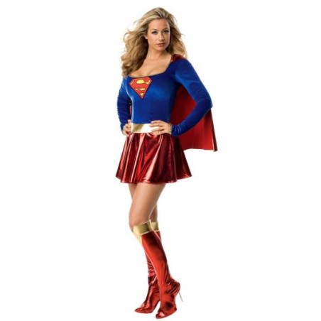 DEGUISEMENT SUPER GIRL TAILLE XL