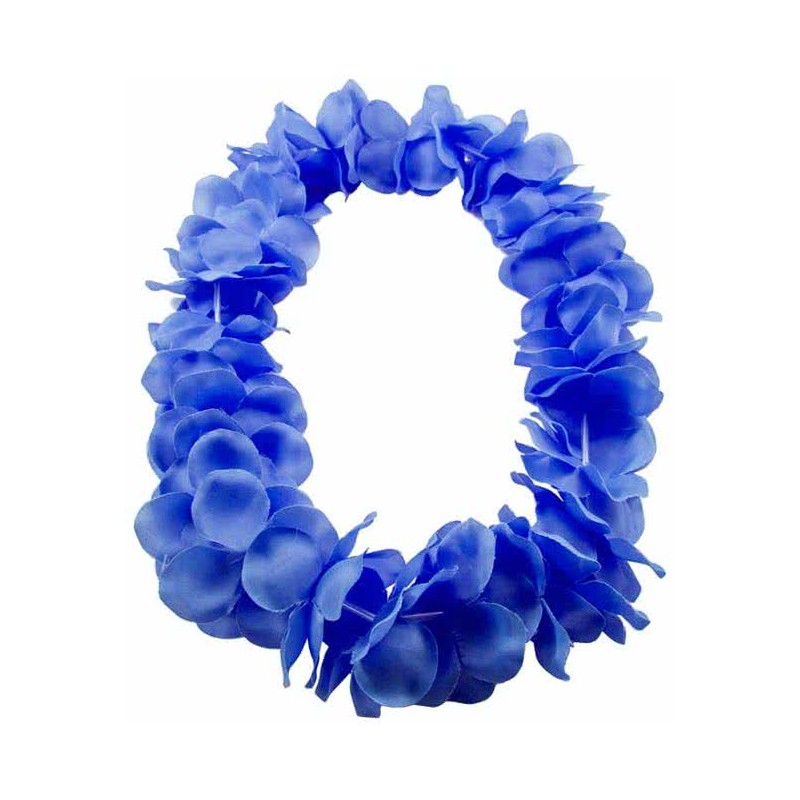 COLLIER HAWAI NEON BLEU
