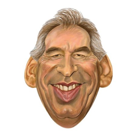 MASQUE CARTON CARICATURE FRANCOIS BAYEROU