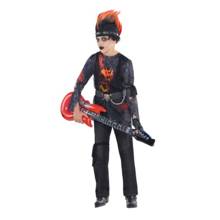 DEGUISEMENT ROCK ZOMBIE TAILLE 12/14 ANS