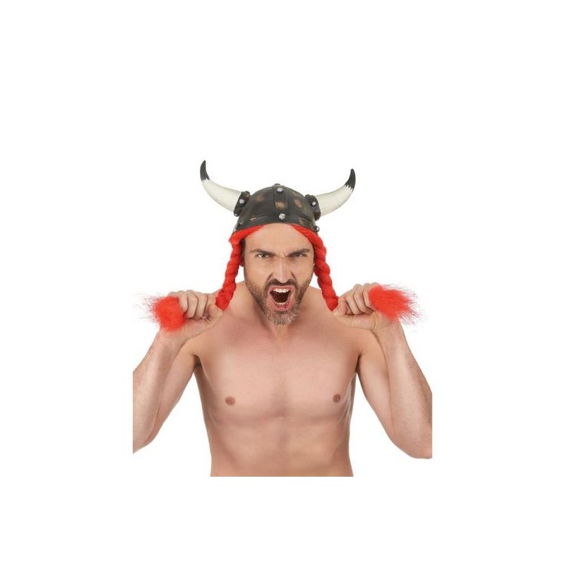 CASQUE LATEX NATTES ROUGES LUXE CASQUE LATEX NATTES ROUGES LUXE