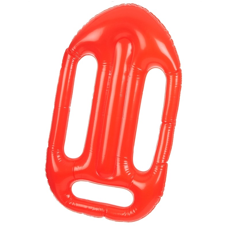 BOUEE OU PLANCHE SAUVETEUR ROUGE GONFLABLE 73 CM ENVIRON BOUEE OU PLANCHE SAUVETEUR ROUGE GONFLABLE 73 CM ENVIRON