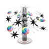 CENTRE DE TABLE EN CASCADE BOULES A FACETTES 19 CM