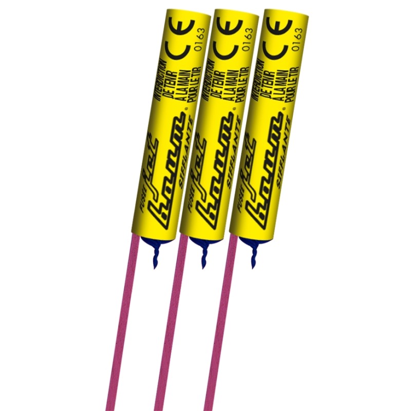 SACHETS DE 12 FUSEES JET BOUM SIFFLANTES ET PETANTES SACHETS DE 12 FUSEES JET BOUM SIFFLANTES ET PETANTES