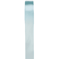 RUBAN SATIN DOUBLE FACE LARGEUR 25MM BLEU CIEL