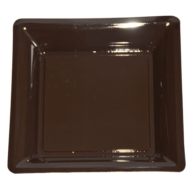 12 ASSIETTES PM CARREES CHOCOLAT 12 ASSIETTES PM CARREES CHOCOLAT