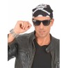 BANDANA PIRATE TETE DE MORT ET CHAINES