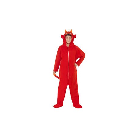 DEGUISEMENT COMBINAISON DIABLE TAILLE 10/12 ANS