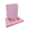 LIVRE D'OR PM ROSE 21,5 X 26,5 CM