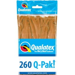 50 BALLONS A MODELER  260 Q-PACK  MOCHA BROWN 