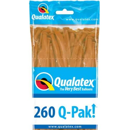 50 BALLONS A MODELER  260 Q-PACK  MOCHA BROWN 