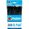 50 BALLONS A MODELER  260 Q-PACK  NOIR