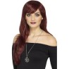 COLLIER AVEC MEDAILLON A PENTAGRAMME OCCULTE
