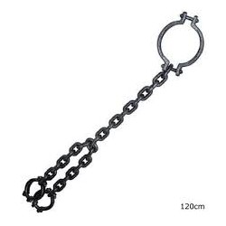 CHAINE DE PRISONNIER POUR LA TETE ET LES MAINS 