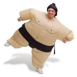 DEGUISEMENT SUMO GONFLABLE TAILLE UNIQUE 