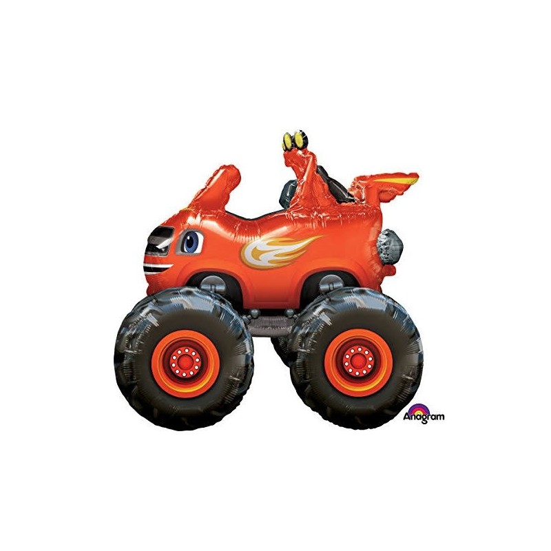 BALLON METALLIQUE MARCHEUR AIRWALKER BLAZE 93 X 81 CM BALLON METALLIQUE MARCHEUR AIRWALKER BLAZE 93 X 81 CM