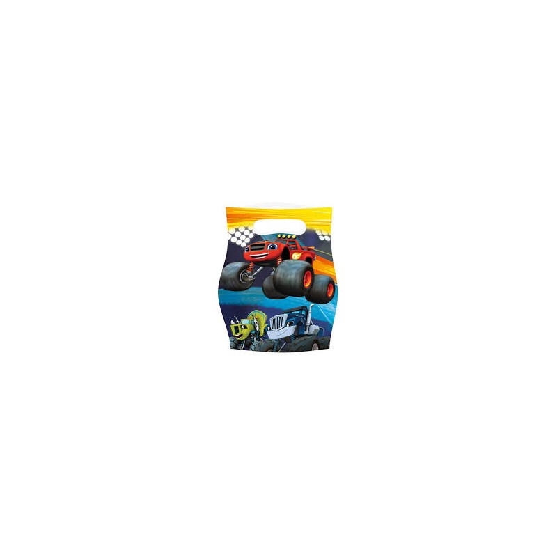 8 SACHETS CADEAUX BLAZE AND THE MONSTER MACHINE