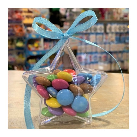 SACHET DE 5 ETOILES TRANSPARENTES