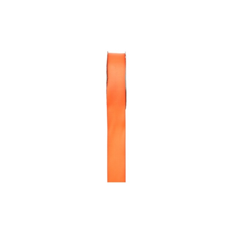 RUBAN SATIN DOUBLE FACE 25 MM 25 METRES ORANGE RUBAN SATIN DOUBLE FACE 25 MM 25 METRES ORANGE