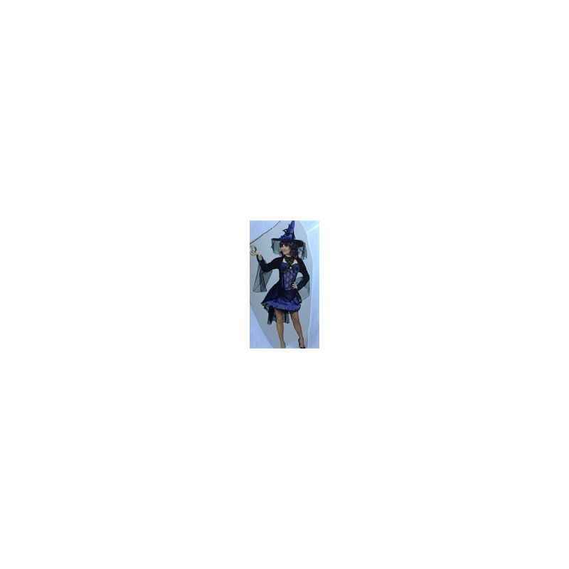 DEGUISEMENT SORCIERE GOTHIQUE VIOLETTE MORGANA TAILLE 42/44 DEGUISEMENT SORCIERE GOTHIQUE VIOLETTE MORGANA TAILLE 42/44