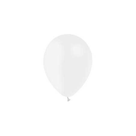 100 BALLONS BALLOONIA 28 CM STD BLANC