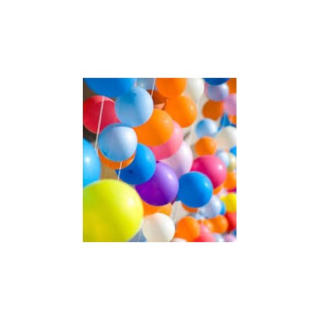 100 BALLONS BALLOONIA 28CM STD COULEURS ASSORTIES