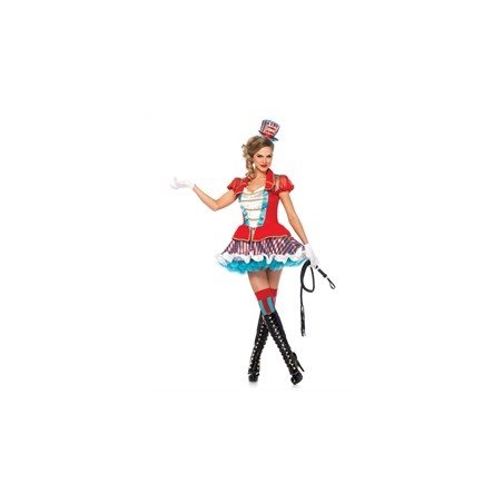 DEGUISEMENT DRESSEUR DE CIRQUE FEMME TAILLE S