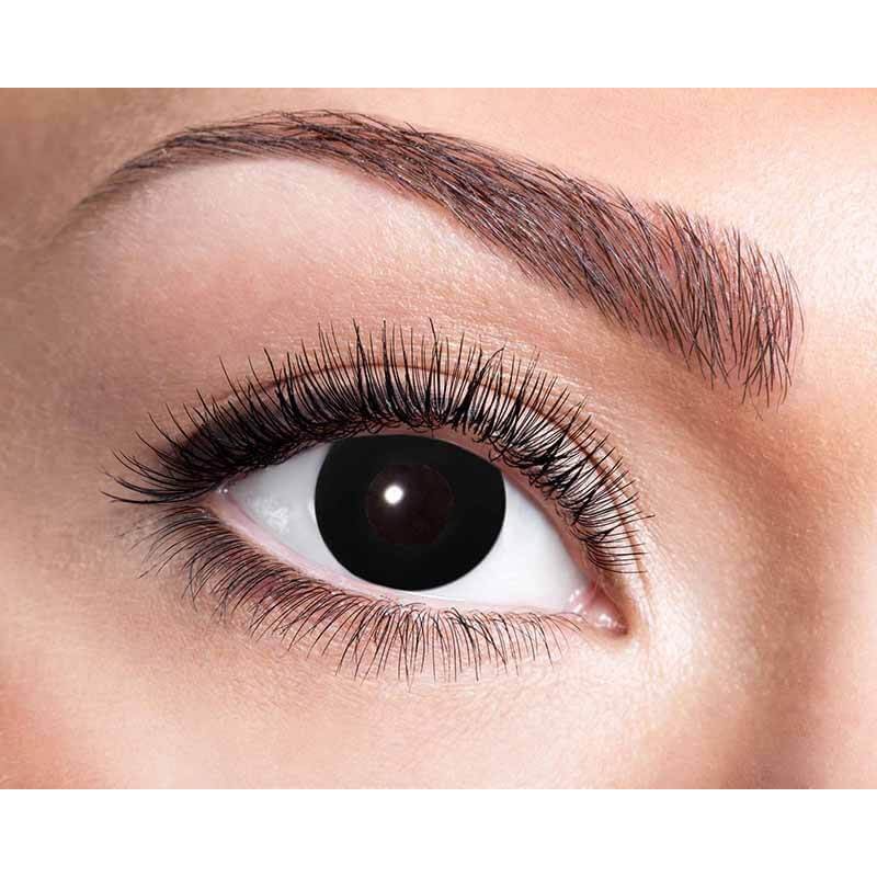 LENTILLES HEBDOMADAIRES BLACK WITCH NOIRES LENTILLES HEBDOMADAIRES BLACK WITCH NOIRES