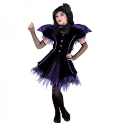 DEGUISEMENT GOTHIQUE  CHAUVE SOURIS TAILLE 12 ANS