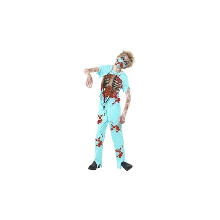 DEGUISEMENT CHIRURGIEN ZOMBIE TAILLE 13/15 ANS