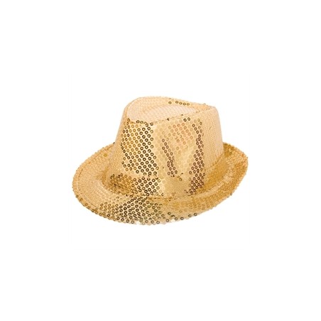 CHAPEAU BORSALINO SEQUIN OR
