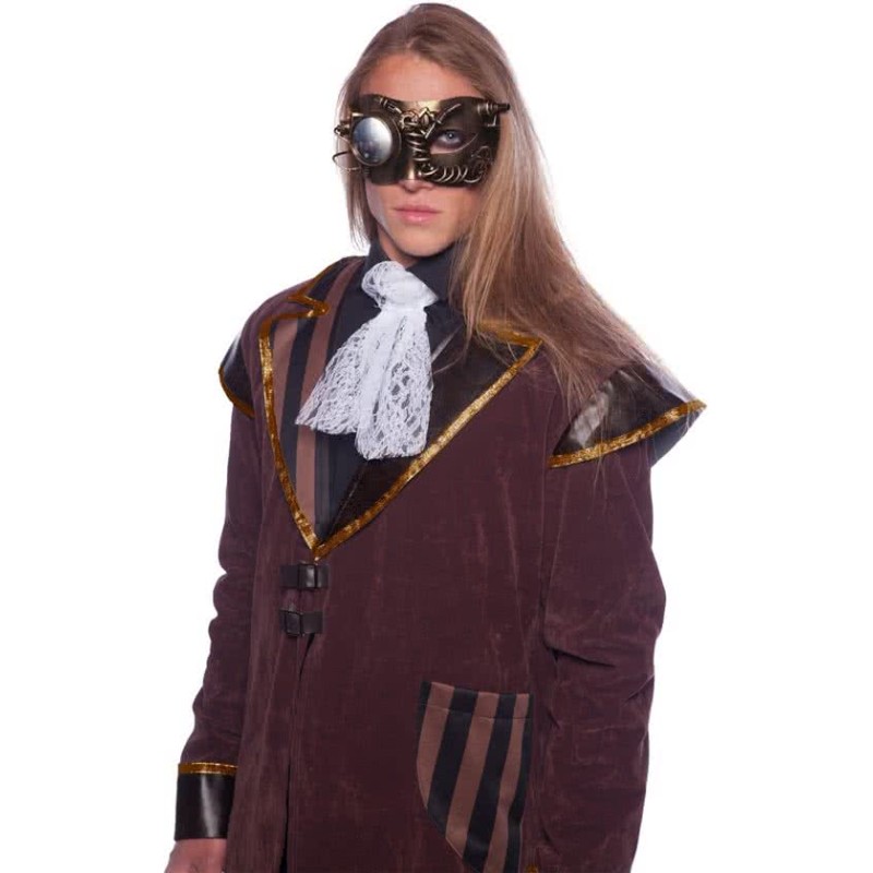 MASQUE MORDORE AVEC OEIL MIROIR STEAMPUNK MASQUE MORDORE AVEC OEIL MIROIR STEAMPUNK