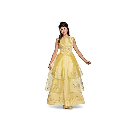 DEGUISEMENT ROBE DE LA BELLE DISNEY FILM TAILLE L