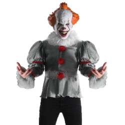 DEGUISEMENT IT MOVIE MASQUE TUNIQUE ET COL TAILLE STD