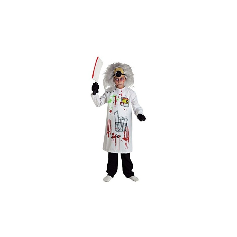 DEGUISEMENT SCIENTIFIQUE FOU TAILLE 14 ANS