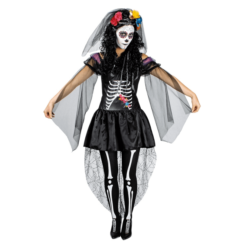 DEGUISEMENT JOUR DES MORTS LADY CATRINA TAILLE 34 DEGUISEMENT JOUR DES MORTS LADY CATRINA TAILLE 34