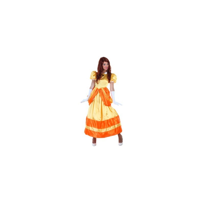 DEGUISEMENT ROBE DAISY DANS MARIO KART TAILLE M DEGUISEMENT ROBE DAISY DANS MARIO KART TAILLE M