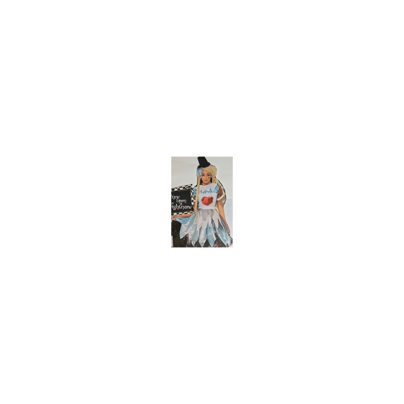 DEGUISEMENT ALICE AU PAYS DES CAUCHEMARDS TAILLE S DEGUISEMENT ALICE AU PAYS DES CAUCHEMARDS TAILLE S