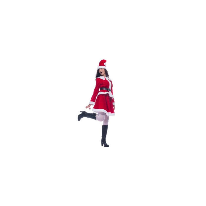 DEGUISEMENT MISS SANTA FANCY VELOUR TAILLE 36/38 DEGUISEMENT MISS SANTA FANCY VELOUR TAILLE 36/38