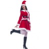 DEGUISEMENT MISS SANTA FANCY VELOUR TAILLE 36/38