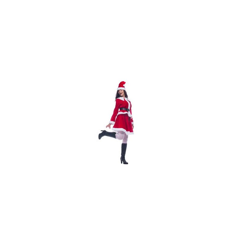 DEGUISEMENT MISS SANTA FANCY VELOUR TAILLE 38/40 DEGUISEMENT MISS SANTA FANCY VELOUR TAILLE 38/40