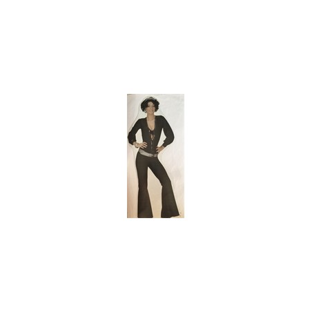 DEGUISEMENT COMBINAISON DISCO MANCHES LONGUES TAILLE 32/34