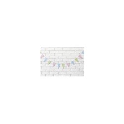 GUIRLANDE PAVILLONS DE 14 CM PASTEL 1,35 M 