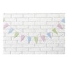 GUIRLANDE PAVILLONS DE 14 CM PASTEL 1,35 M 