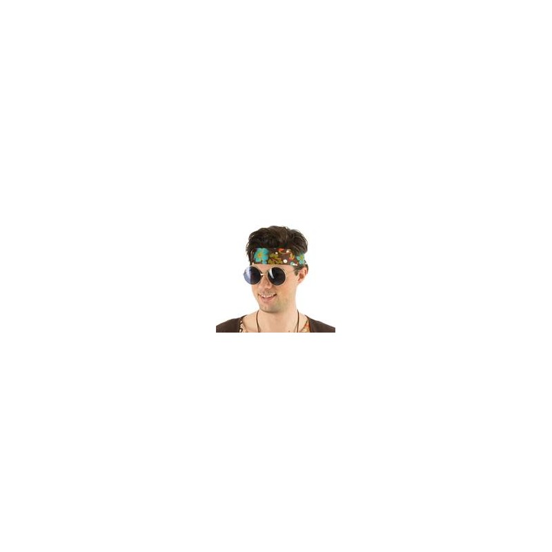 LUNETTES BIG HIPPIE RONDE NOIR