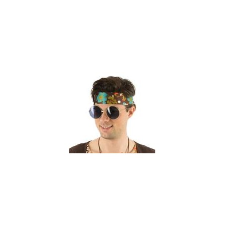 LUNETTES BIG HIPPIE RONDE NOIR