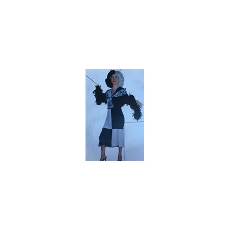 DEGUISEMENT CRUELLA TAILLE 38