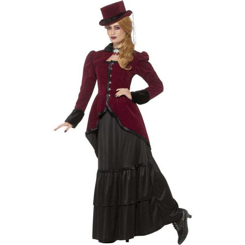 DEGUISEMENT VICTORIAN VAMPIRESSE TAILLE M DEGUISEMENT VICTORIAN VAMPIRESSE TAILLE M